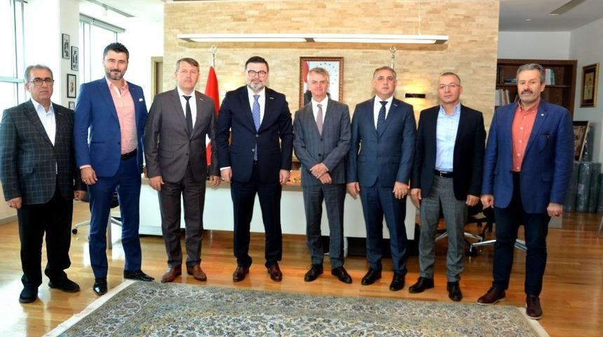 B&uuml;y&uuml;kel&ccedil;i Cooter&rsquo;dan iş birliği ziyareti