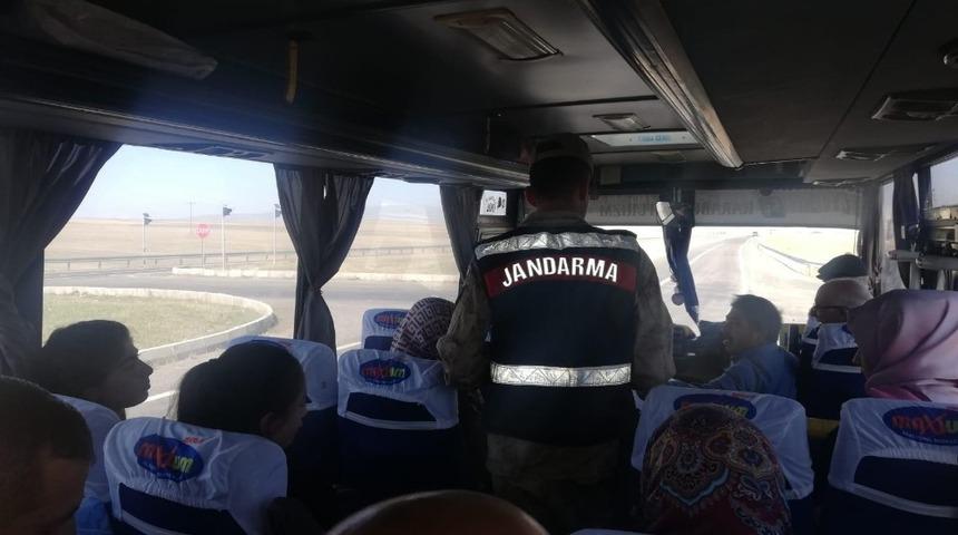 Kars’tan jandarmadan “Türkiye Huzur ve Güven" uygulaması