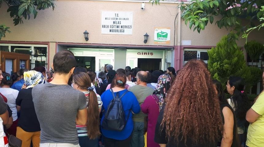 114 kişilik iş için 754 başvuru