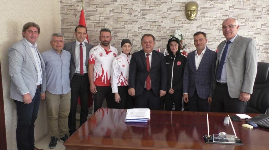 Milli sporcuların Avrupa başarısı altınla &ouml;d&uuml;llendirildi