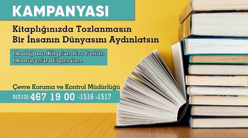 Bayrampaşa Belediyesi&rsquo;nin kitap toplama kampanyasına b&uuml;y&uuml;k ilgi