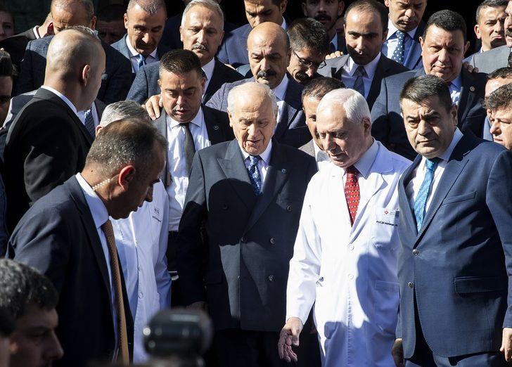 MHP lideri Devlet Bahçeli taburcu oldu G1