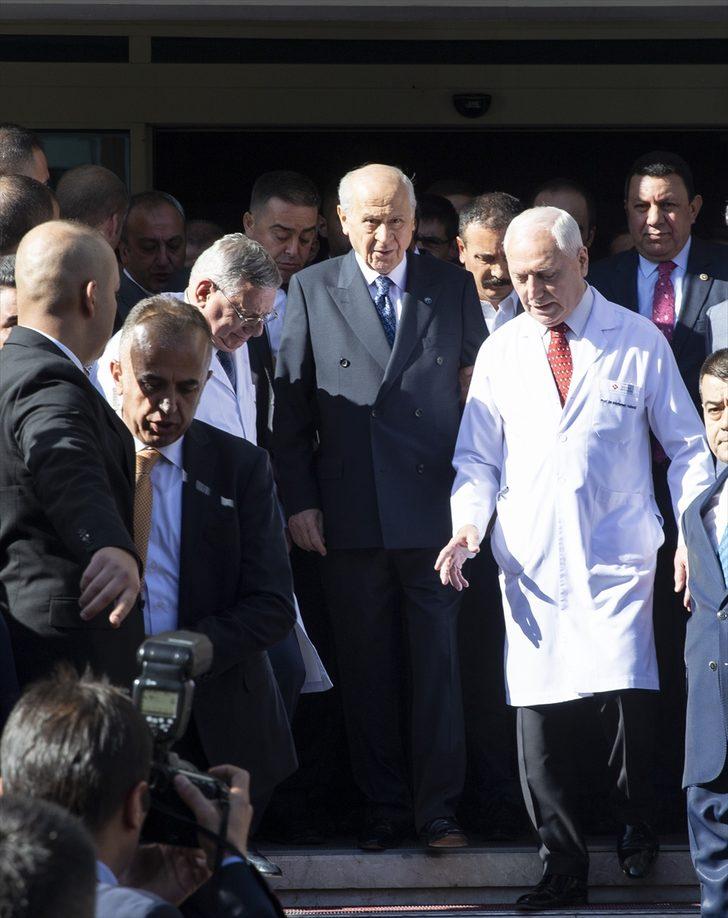 MHP lideri Devlet Bahçeli taburcu oldu G2