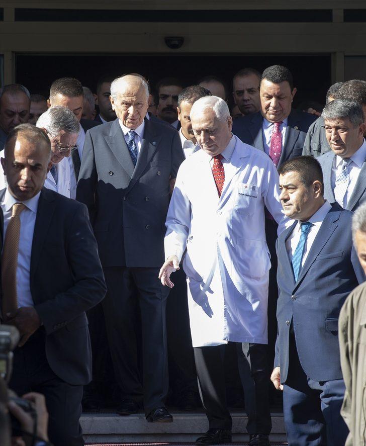 MHP lideri Devlet Bahçeli taburcu oldu G5