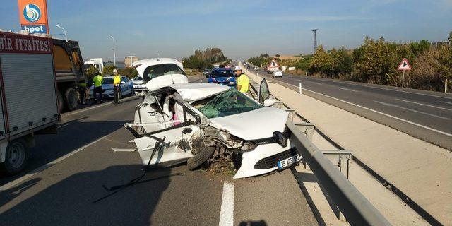 Bursa’da trafik kazası: 1 ölü 1 yaralı