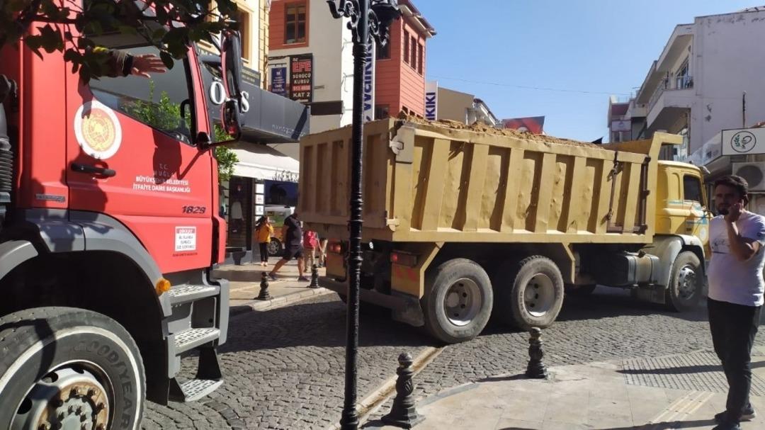 Milas&rsquo;taki yangın korkuttu