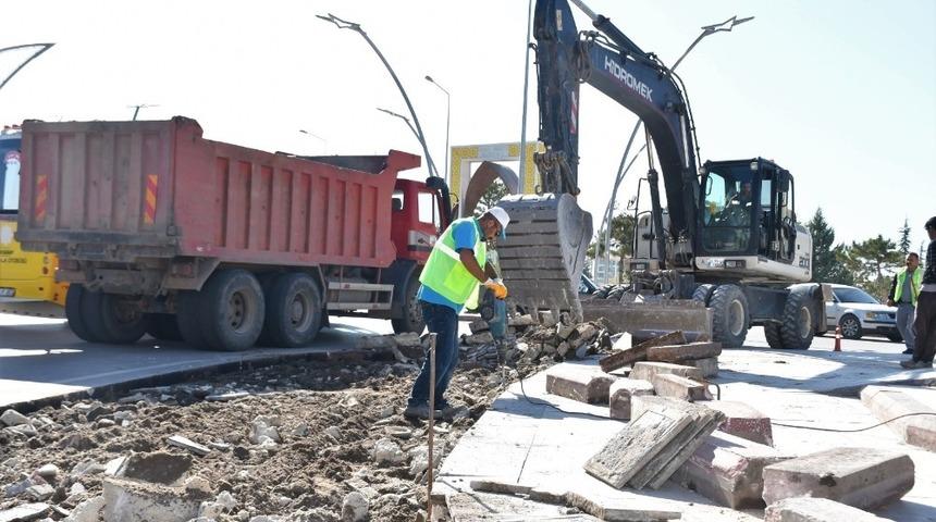 Başkan Din&ccedil;er: "Amacımız daha rahat ve akıcı bir trafik"