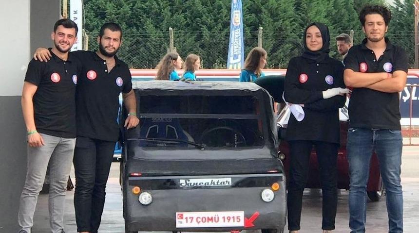 &rsquo;Sancaktar&rsquo; TEKNOFEST&rsquo;te &Ccedil;anakkale&rsquo;yi temsil etti