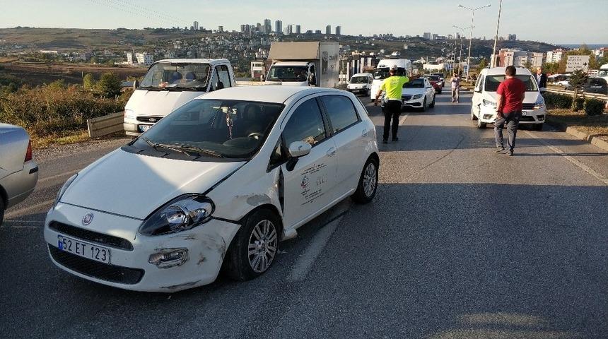 Samsun’da trafik kazası: 1 yaralı