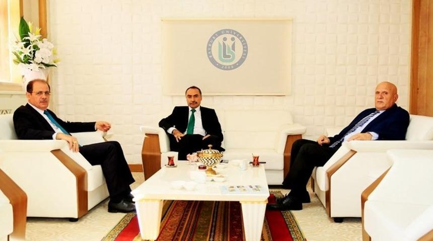 Başkan Pekmezci&rsquo;den Rekt&ouml;r Coşkun&rsquo;a iade-i ziyaret