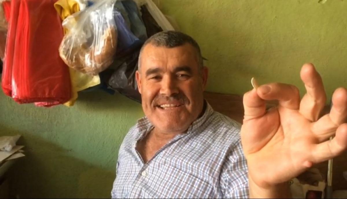 Bu &ccedil;ekirdeğin tanesi 5 liradan kilogramı ise 5 bin liradan satılıyor