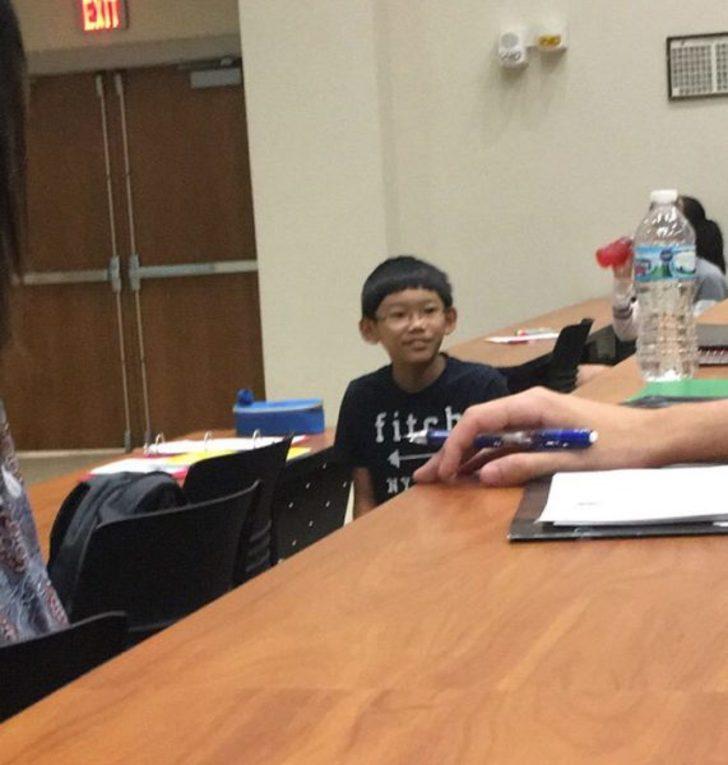 O bir dahi! 11 yaşında üniversiteye girdi G1