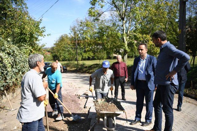 Başkan Kocaman’dan kışa hazırlanan yollarda inceleme