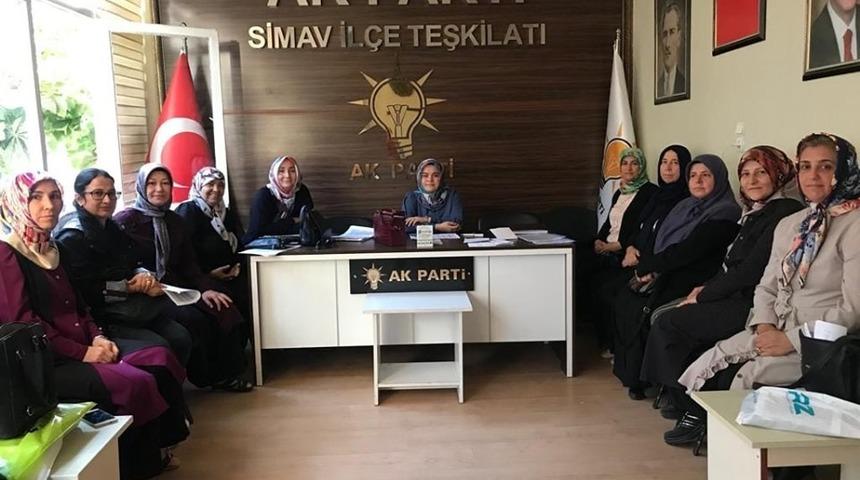 AK Partili kadınlardan proje destek &ccedil;alışması