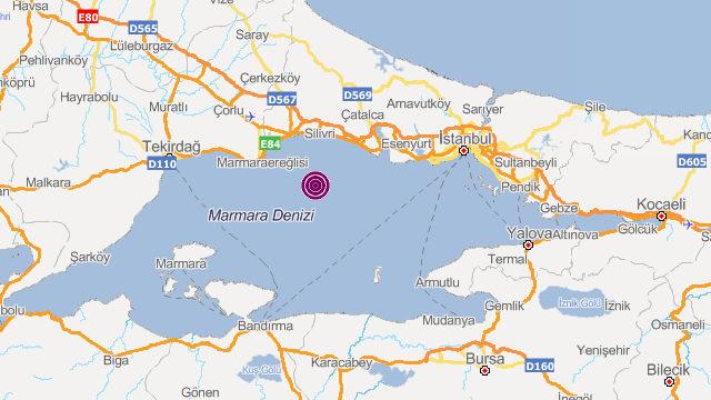 Son dakika! İstanbul'da deprem
