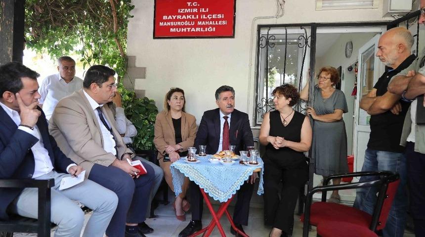 Başkan Sandal, her g&uuml;n 3 mahalleyi dinleyecek