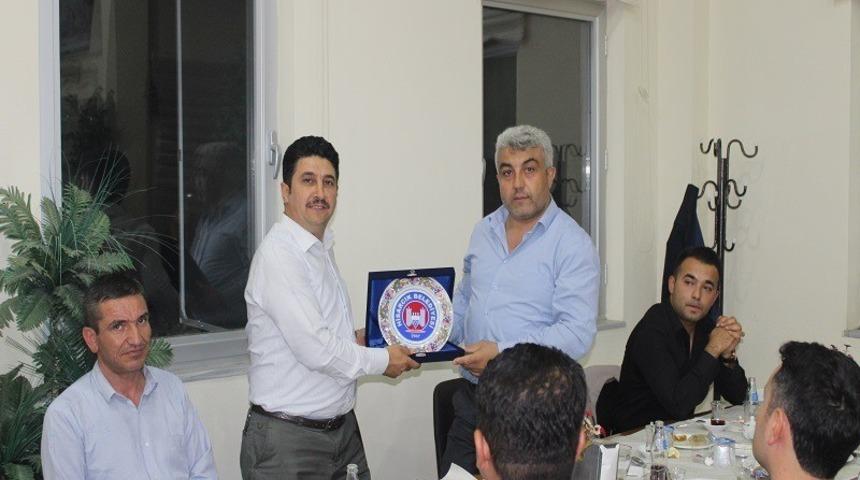 Hisarcık İl&ccedil;e &Ouml;zel İdare M&uuml;d&uuml;r&uuml; Erkul&rsquo;a veda