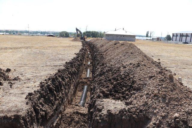 Ağrı’da alt yapı çalışmaları devam ediyor