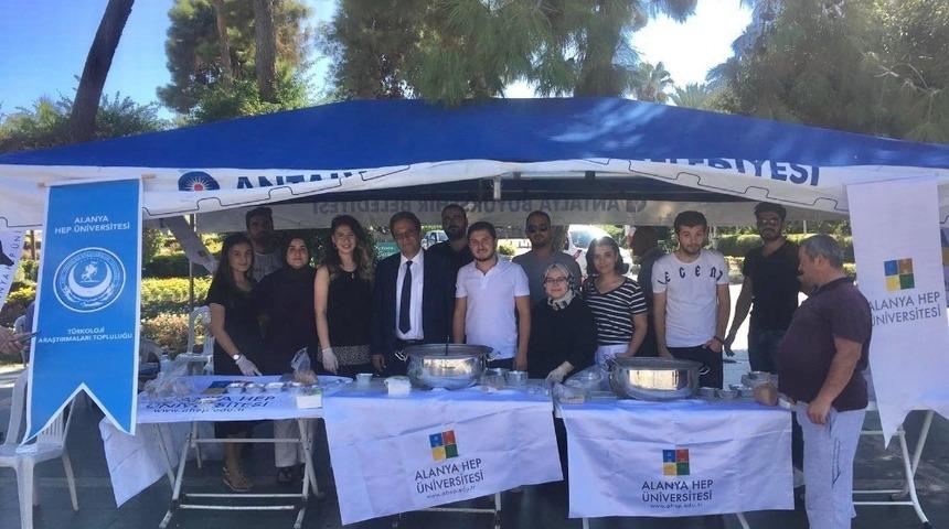 Alanya HEP &Uuml;niversitesinde aşure etkinliği d&uuml;zenlendi