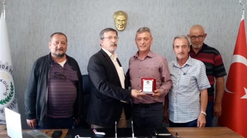 ESBALDER&rsquo;den Tekgıda-İş Sendikası&rsquo;na teşekk&uuml;r ziyareti