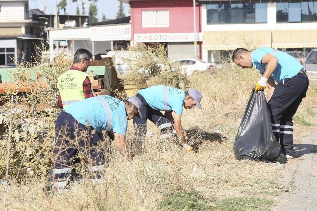 Efeler Belediyesi&rsquo;nden sanayi sitesinde temizlik seferberliği