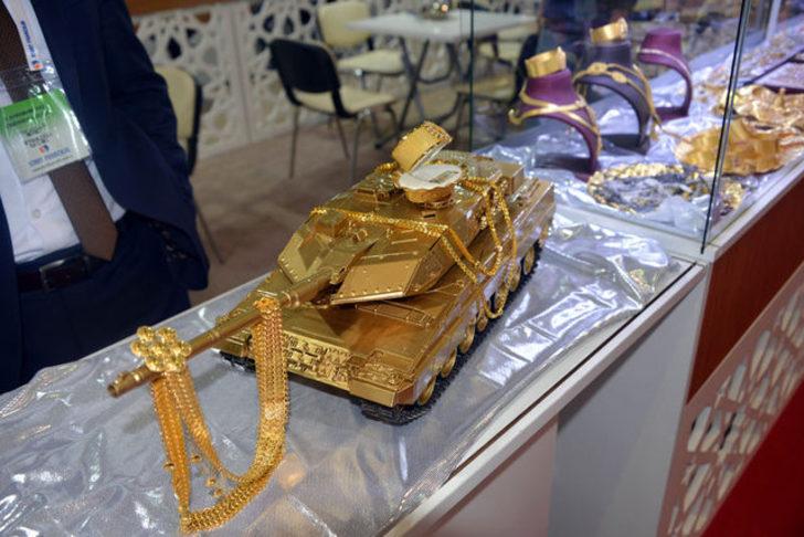 8 kilo 24 ayar altından yaptı! G5