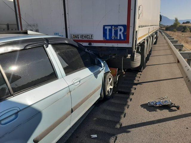 Tosya’da trafik kazası 1 yaralı