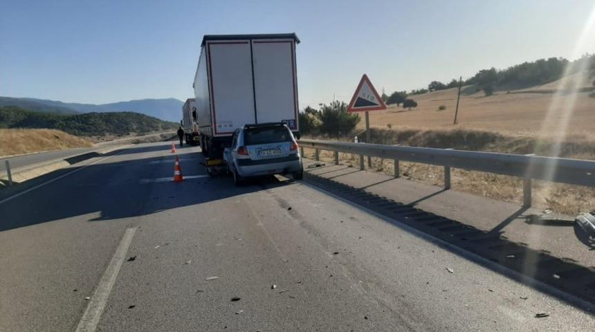 Tosya&rsquo;da trafik kazası 1 yaralı