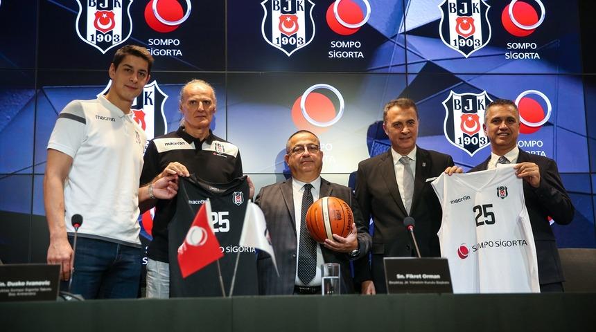 Beşiktaş, Sompo Sigorta ile sponsorluk anlaşmasını bir yıl uzattı