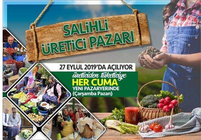 Salihli’de ’Üretici Pazarı’ açılıyor