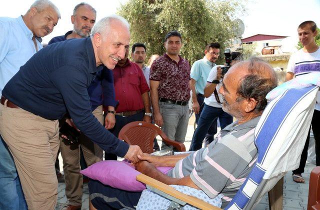 Başkan Gültak, Huzurkent’te incelemelerde bulundu