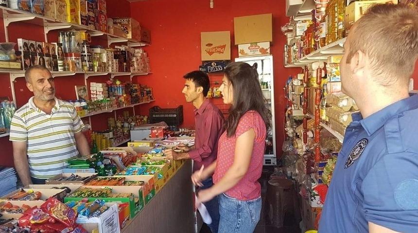 Esnafa &rsquo;&ouml;ğrencilere sigara satışı&rsquo; denetimi