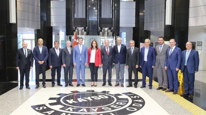 CHP Milletvekillerinden KAYSO&rsquo;ya Ziyaret