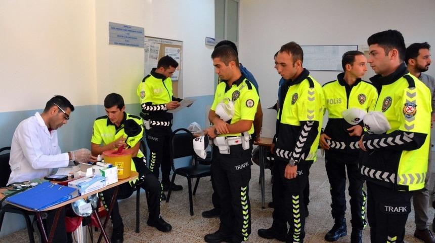 Tokat, polisinden kan bağışı