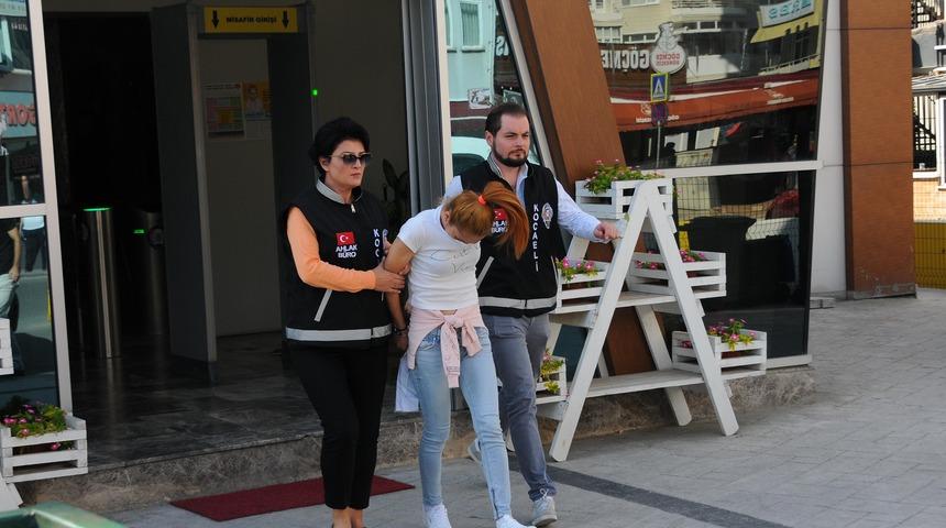 İzmit'te fuhuş operasyonu