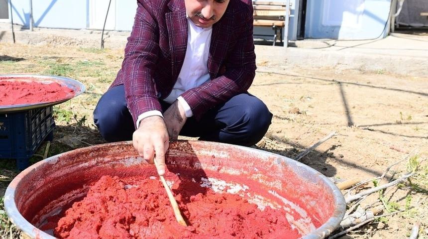 Yeşilyurt&rsquo;ta yerli ve milli sebze &uuml;retimi