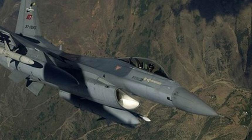 Son dakika! F-16'lar ikinci kez Suriye'de uçtu