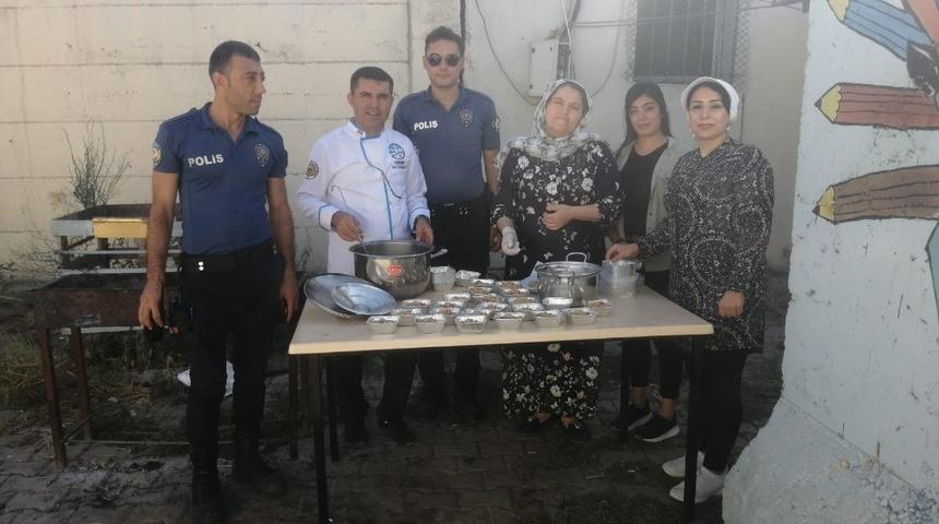 ADEM&rsquo;den g&uuml;venlik g&uuml;&ccedil;lerine aşure ikramı