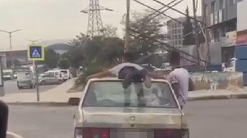 İzmir'de 'Yok artık' dedirten g&ouml;r&uuml;nt&uuml; 