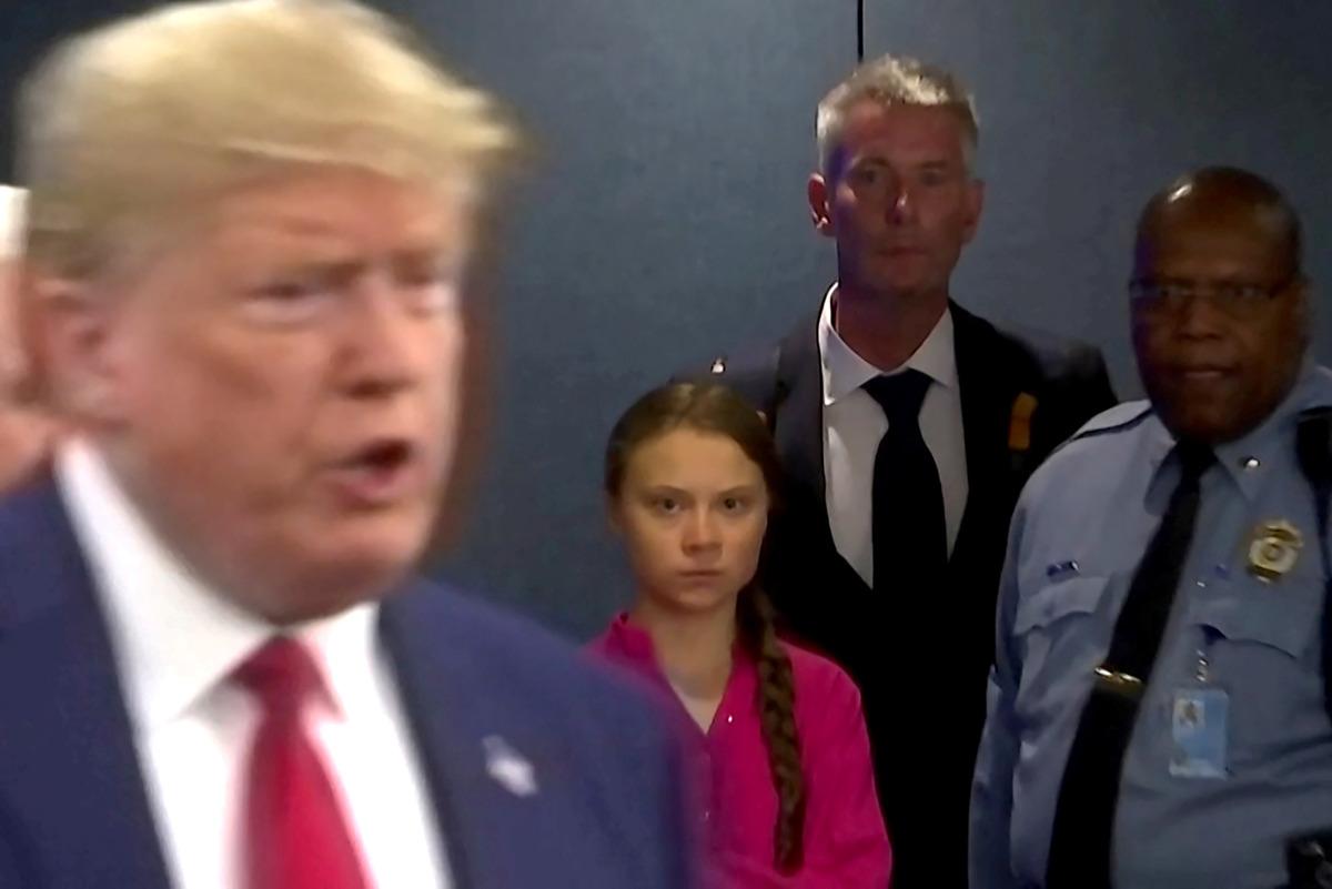 İklim aktivisti Thunberg&rsquo;dan Trump&rsquo;a sosyal medyadan mesaj