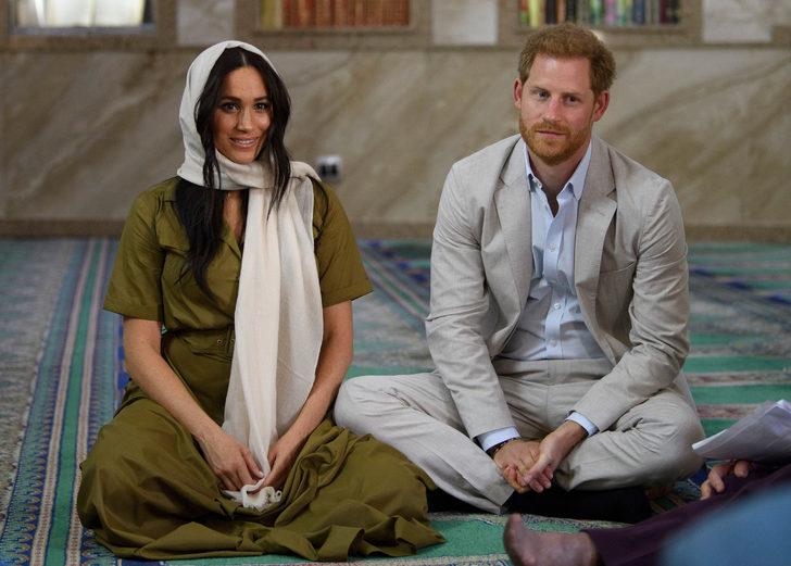 Prens Harry ve Meghan Markle’dan cami ziyareti G1