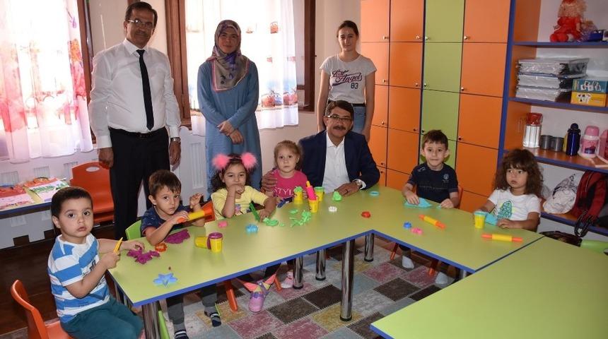 Başkan &Ccedil;elik, &Ccedil;ocuk K&uuml;lt&uuml;r ve Sanat Merkezi&rsquo;ni inceledi
