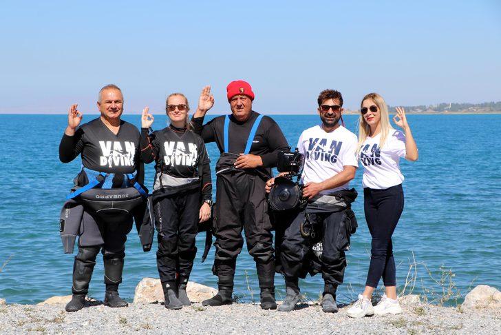 En büyük mikrobiyalitler Van Gölü'nde görüntülendi G5