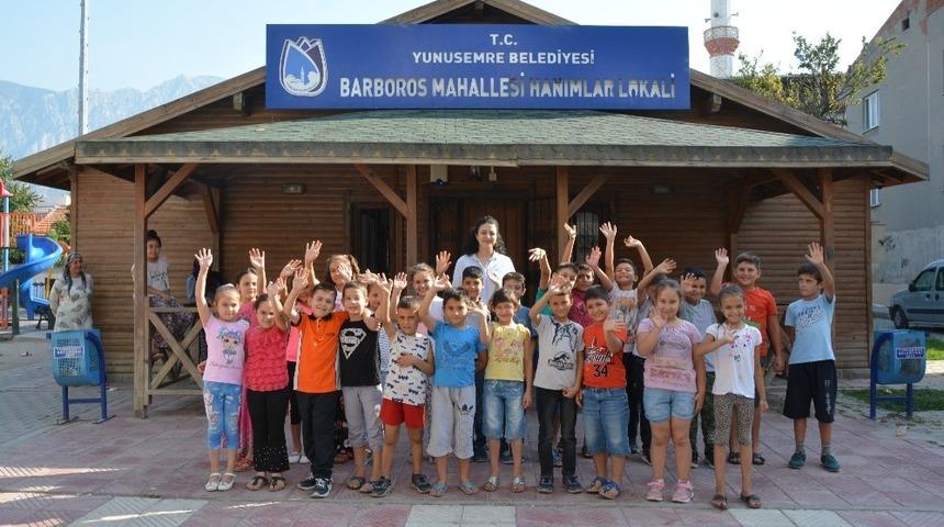 Yunusemre&rsquo;den Barbaroslu &ouml;ğrencilere matematik kursu