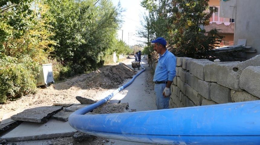 VASKİ&rsquo;den i&ccedil;me suyu &ccedil;alışması