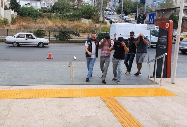 Alanya merkezli uyuşturucu operasyonda gözaltına alınan 19 şüpheliden 3’ü adliyede