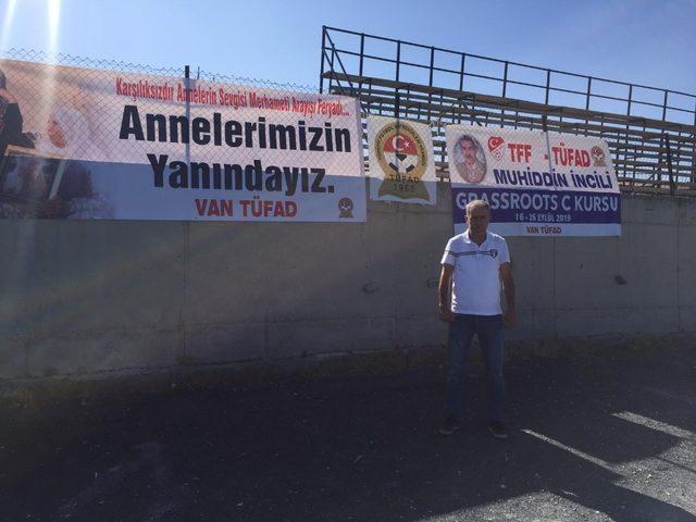 Antrenörlerden Diyarbakırlı annelere destek