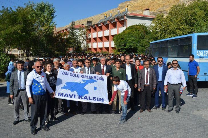 Van Gölü sahilinde temizlik çalışması G1