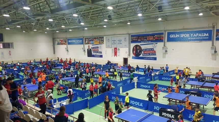 B&uuml;y&uuml;kşehir&rsquo;in masa tenis&ccedil;ileri Milli Takım se&ccedil;melerine katılıyor