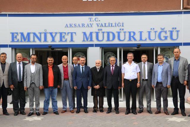 Van İl Emniyet Müdürlüğüne atanan Ali Karabağ, Aksaray’a veda etti